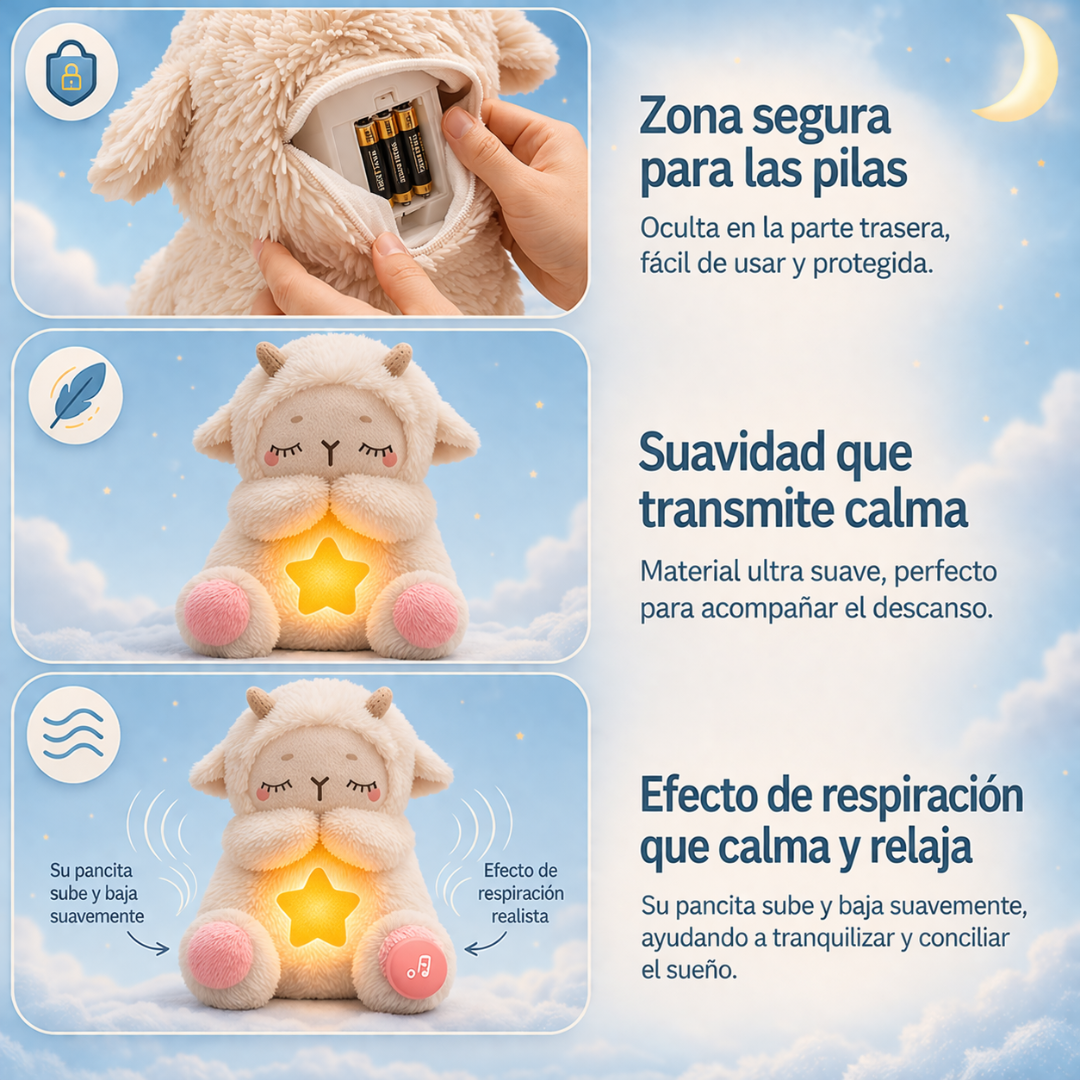 Peluche que respira